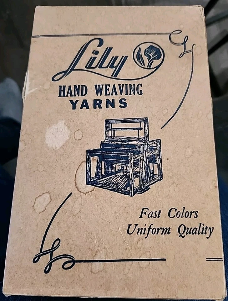 Hilo de algodón vintage lirio tejido a mano 8 - 2 oz tubos hechos en EE. UU. color #984 artesanías Foto 2 de 4