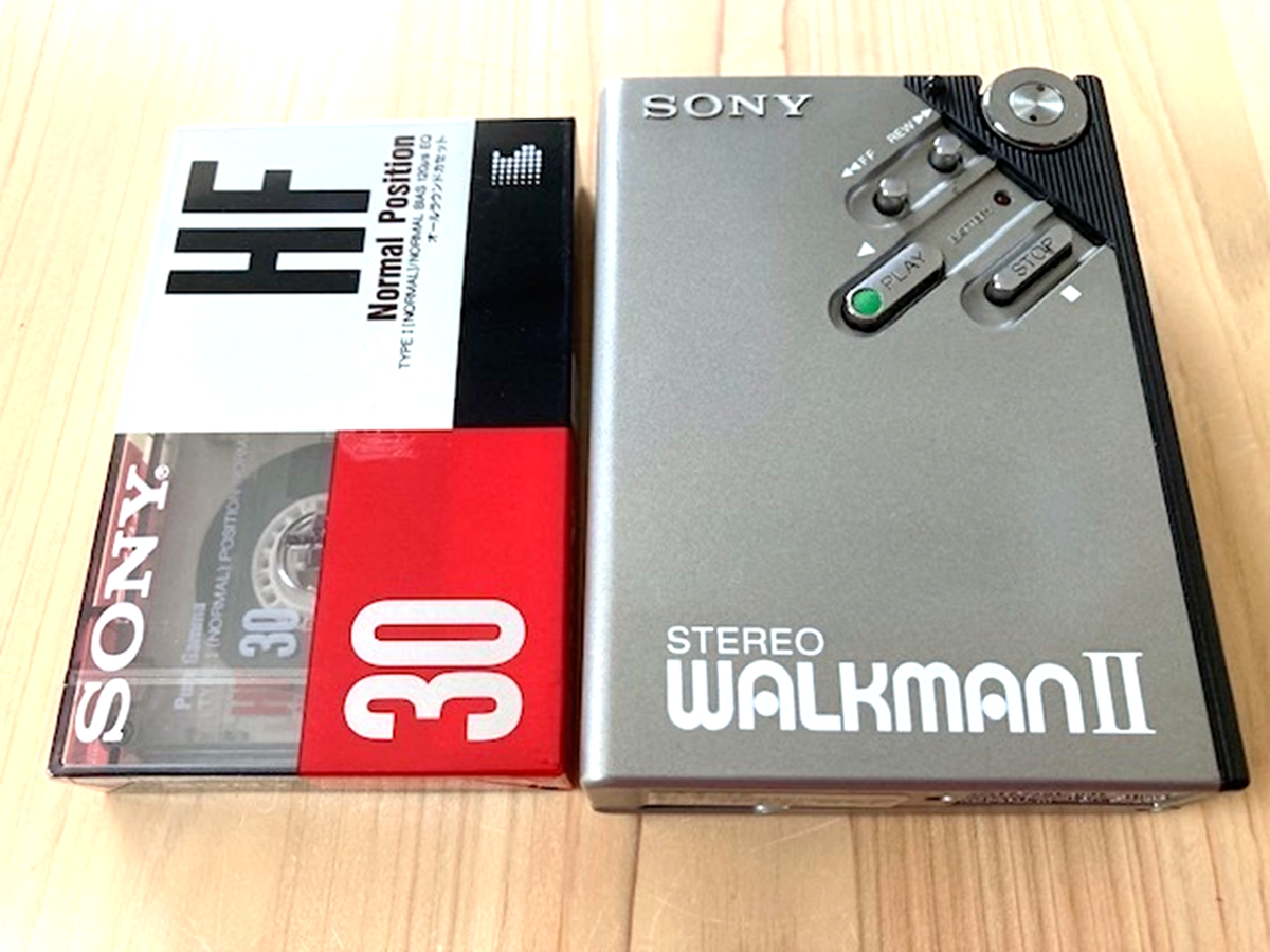 Sony Walkman WM-2 Personal Cassette Player Portable Silver TPS-L2 
