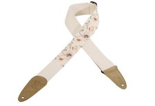 Levy's Leathers 2" Cotton Guitar Strap with Decorative Print and Suede Ends. ...
