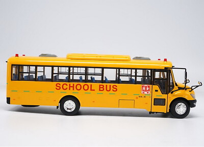 1/42 Scale YuTong SCHOOL BUS ZK6109DX Yellow Diecast Car Model Bus