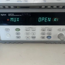 Agilent 34970A Data Acquisition 34901A unit set With One 20 Channel Multiplexer