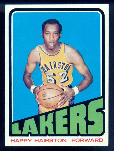 1972-73 TOPPS BASKETBALL #121 Happy Hariston NM-MINT Los Angeles Lakers Card