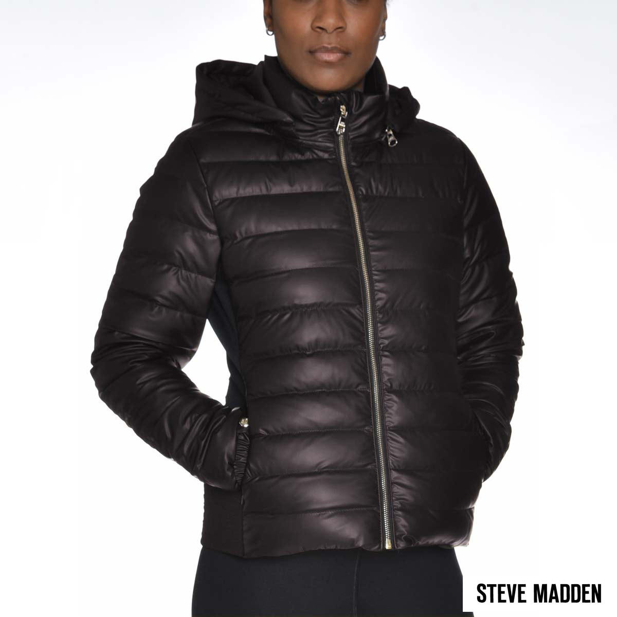 Women’s Steve Madden Down Hooded Jacket New Small