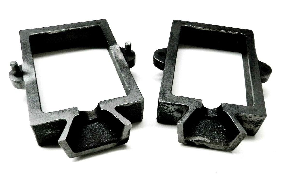 Sand Casting Mold Frame Cast Iron 2 Part Flask for Jewelry Metal Casting Tool