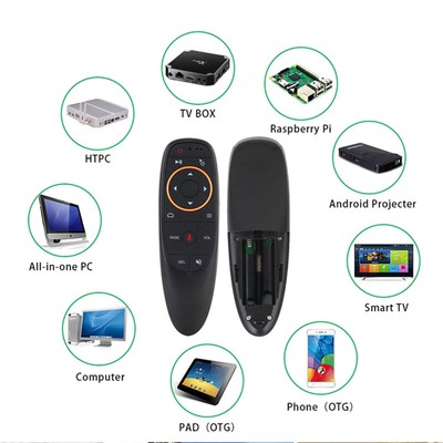 Voice Remote Control TV Box G10S for Android X96 MAX H96 TX3 Mini TX6