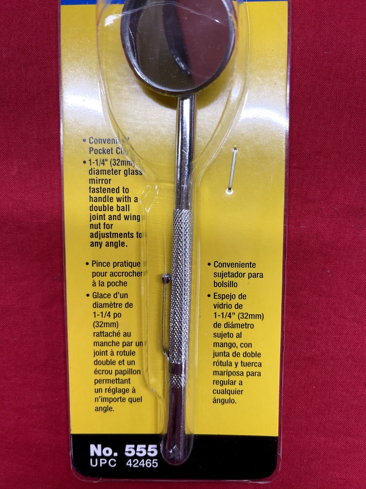 General Tools No. 555 Inspection Mirror 1-1/4" Dia. - Image 3 of 4