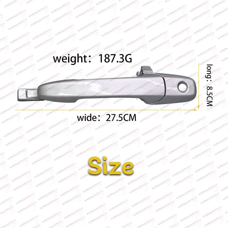 Manija exterior de puerta exterior para Mazda 3 2006 2007 2008 2009 2010 2011 2012 Foto 2 de 4