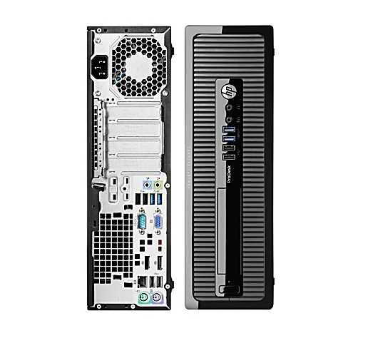 HP ProDesk 400 G1 SFF Computer & Monitor - i3 CPU Up to 2TB SSD