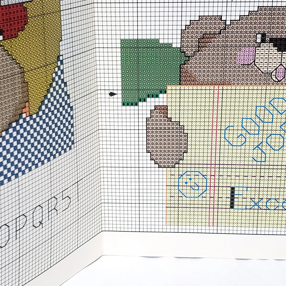 Look What I Did School Teacher Cross Stitch Pattern Booklet 2422 Leisure Arts - Image 4 of 4