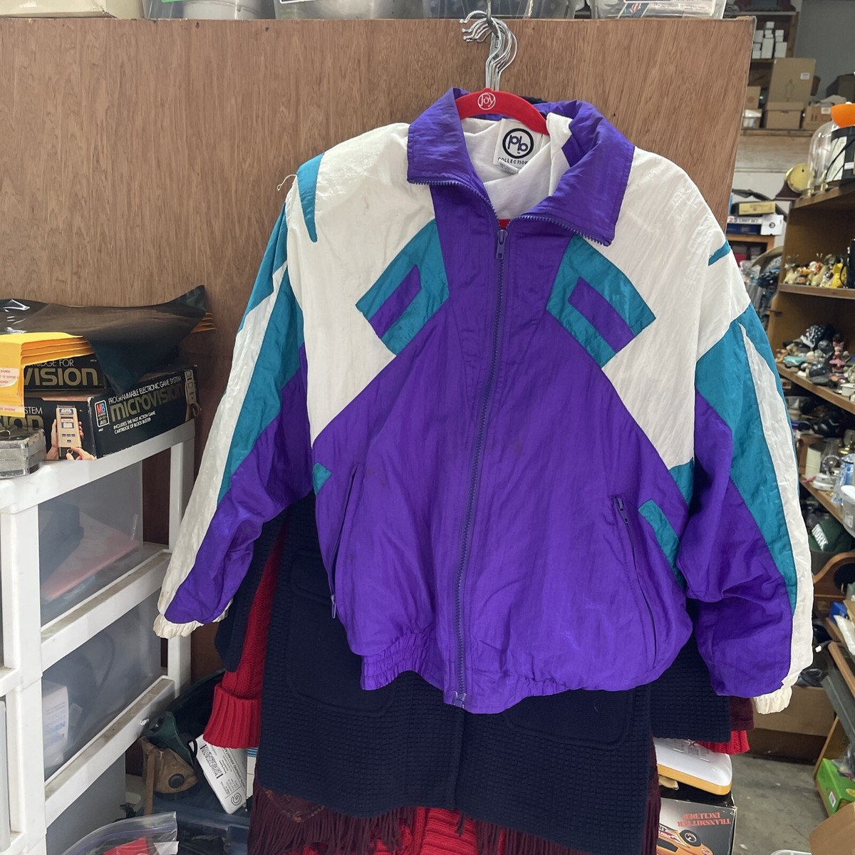 Vintage Pb Co Windbreaker Women's M Purple | eBay