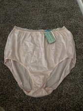 NWT Vintage Vanity Fair Cotton Panties Pink Sz 9