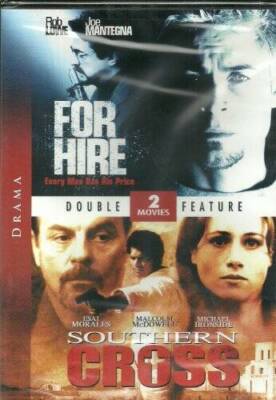 For Hire (1999) / Sothern Cross (1998) (Double Feature) - DVD - VERY GOOD