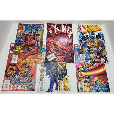 X-MEN Marvel Early 90s - LOT OF 6 Comic Books: 43 44 46 47 48 49 