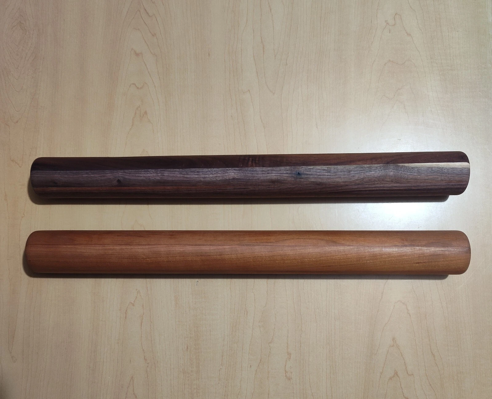 Wood Rolling Pin - Amish Handmade - Large 18"Dutch Rolling Pin