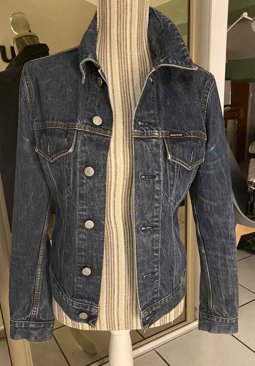 VESTE EN JEAN UNISEX TAILLE XSMALL SOIT 14 ANS DE LA MARQUE