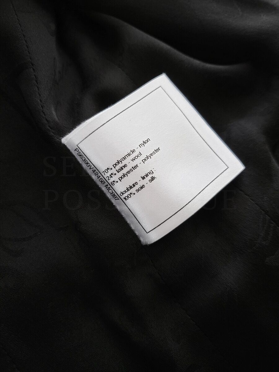 NWOT CHANEL 17P METALLIC CHECK BLACK TWEED JACKET FR34 | eBay NWOT CHANEL 17P METALLIC CHECK BLACK TWEED JACKET FR34 | eBay
