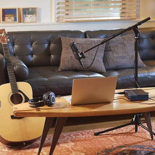 Professional Microphone AT2020 Desktop Gaming Microphone for Recording Brand New - 第 10/12 張圖片