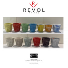 Revol - Froisses - 8 cl - Bicchiere / Tazza espresso stropicciato a scelta -