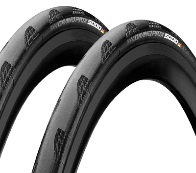 continental grandprix 5000 28c クリンチャー黒 PAIR Continental GP5000 Clincher 700c 28mm Folding Road Tyres