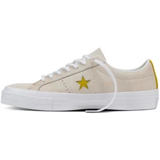 Converse One Star Ox Shoes Leather Bitter Lemon/White 153994C NWT NWOB Mens 11