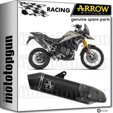 ARROW EXHAUST HOMOLOGATED VELOCE BLACK ALUMINIUM CARBY TRIUMPH TIGER 900 2020 20