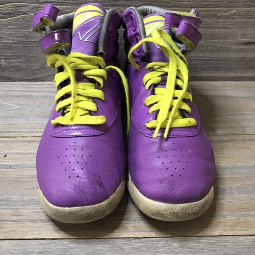 Size 10- Reebok Classic High Top Purple 
