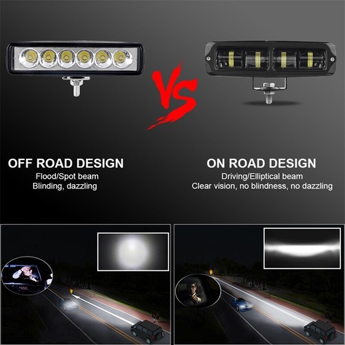 LED Work Light Bar Flood Spot Lights Fog Driving Lamp Offroad Truck SUV 12V 24V - Picture 19 of 62