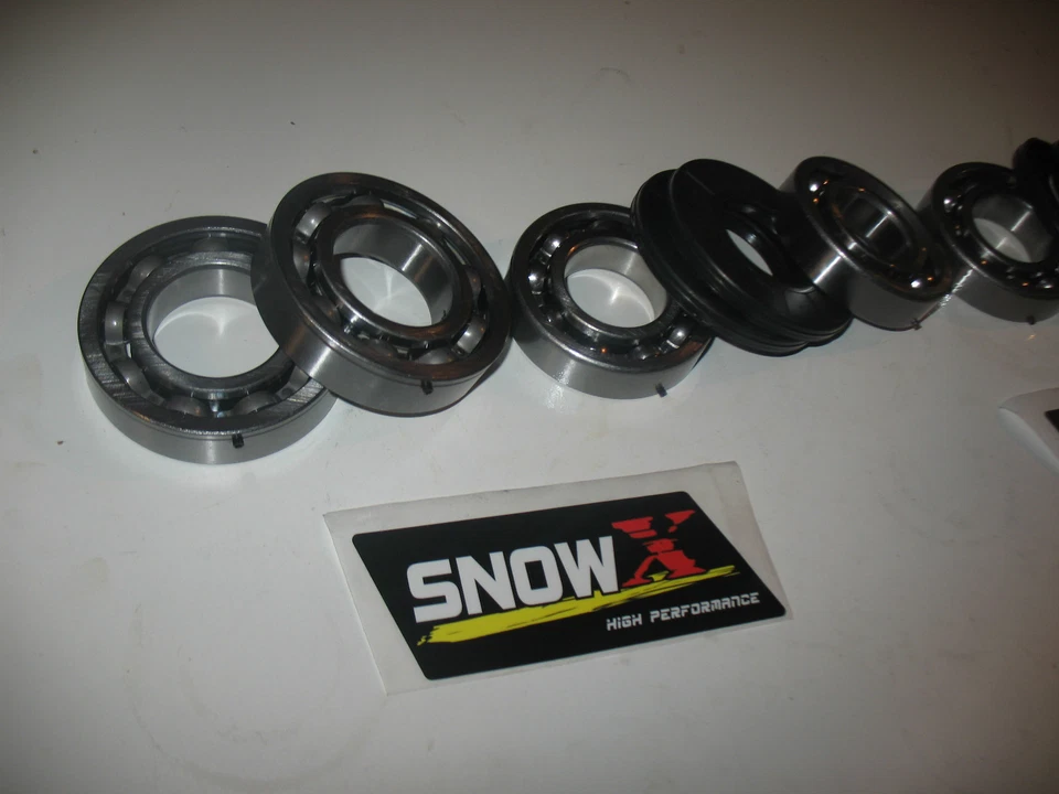 NUEVO Kit de reconstrucción del cigüeñal Skidoo 780 809 reparación del eje de la manivela Rotax Triple MACH Z Foto 2 de 4