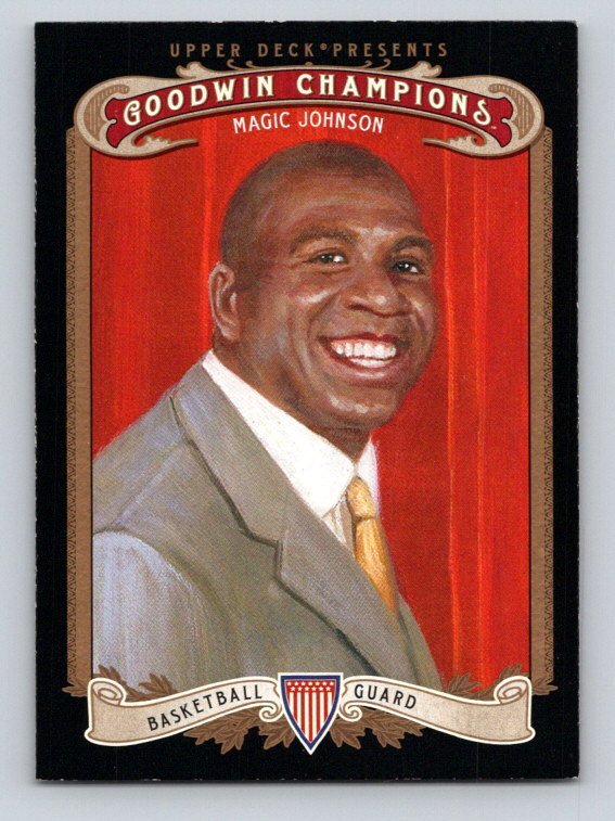 2012 UD Goodwin Champions   #5 Magic Johnson FREE SHIPPING!