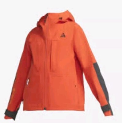 NWT $450 Nike ACG Misery Ridge GORE-TEX Jacket Laser Orange CV0598