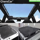 Mesh Bimini Top Sunshade Top Sun Shade UV Blocker Protector for Ford Bronco 21+