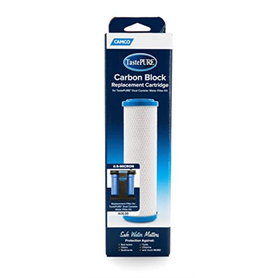 Taste PURE 0.5 Micron Carbon Block Water Filter Replacement Cartridge 1 Count - Image 3 of 4
