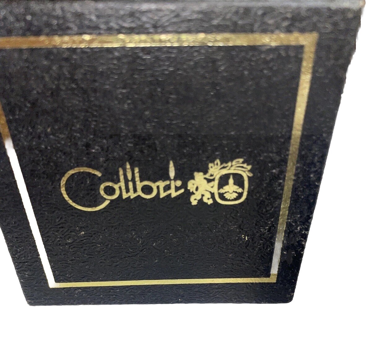 Vintage Colibri Silver Table Lighter and Box- Chrome Piston w/rubber rings-Works