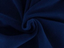 By The YARD Soft Polar Fleece Solid Navy Fabric 60" Wide Plush Blankets NEW poly