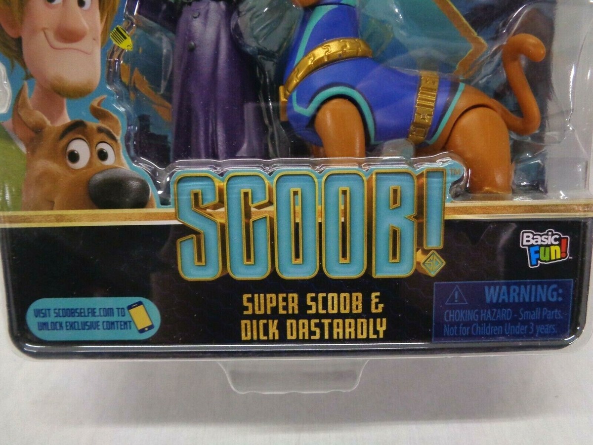New Scoob! Movie Action Figure Super Scooby and Dick Dastardly | eBay