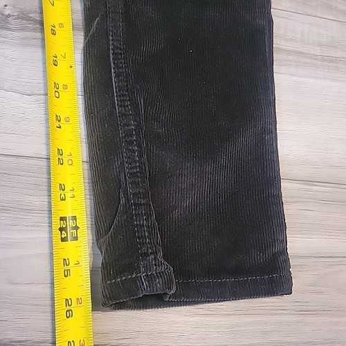 Levi's 511 Coudroy Jeans Boys 10R Black Slim Fit Pants - Picture 7 of 9