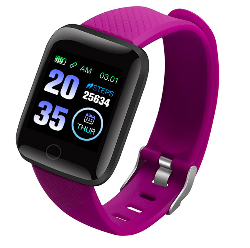 Smart Watch Band Heart Rate Blood Pressure Fitness Tracker Bracelet android