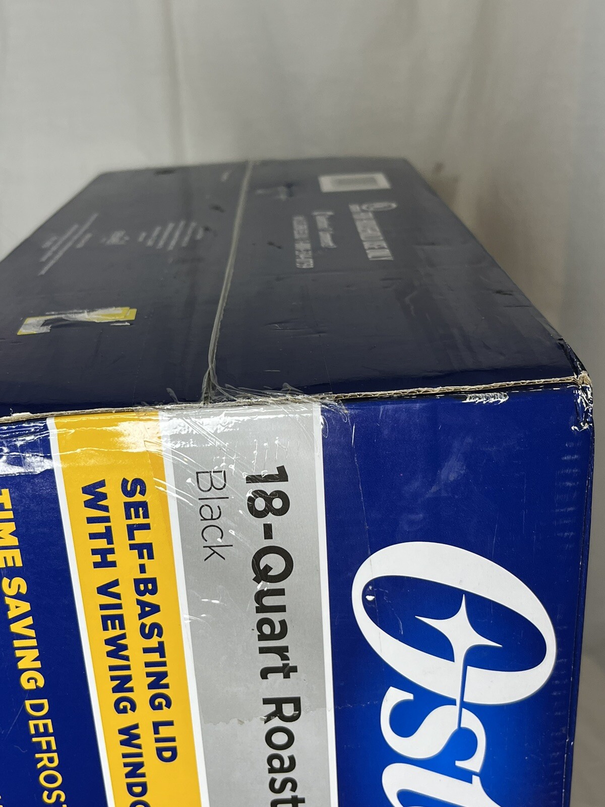 Oster Roaster Oven Electric Self Basting 18 Qt Fits 22lb Turkey Clear