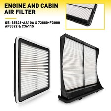 Engine&Cabin Filter Combo Air Fit Subaru Cros...