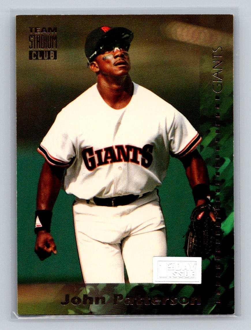 1994 Topps Team Stadium Club - John Patterson #18 1st Day Issue