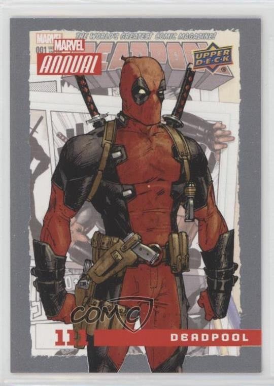 2016 Upper Deck Marvel Annual SP Deadpool #111 0p3