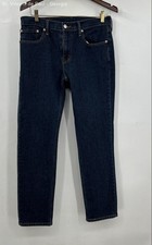 Levi's Dark Wash 511 Slim Straight Stretch Jeans Men's 32 Great Comfort