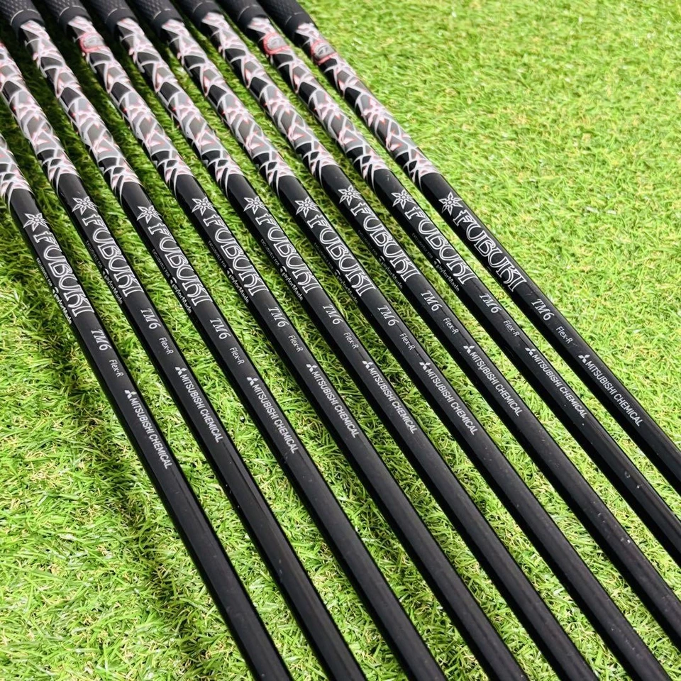 TaylorMade M4 Iron Set 9pcs 4-PW, GW, SW Graphite Flex R Left-Handed - Image 4 of 4