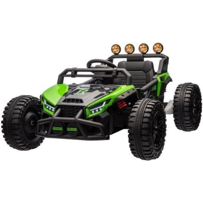 #ad #ad 24V 4 Wheel Electric Ride On Car Kids Bluetooth Shock Absorbers RemoteGreen $181.90