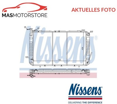 KÜHLER WASSERKÜHLER MOTORKÜHLER NISSENS 67327 P NEU OE QUALITÄT