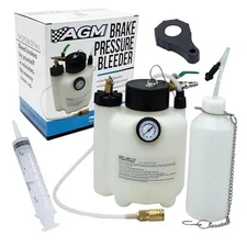 AGM Products 3L Capacity Profesional Pressure Brake Bleeder Kit w/ 1L Catch 