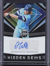 2020 Panini Elite Extra Edition #HG-JN Jackson Coutts Hidden Gems Black