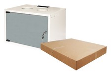 ARMADIO RACK 19" DISASSEMBLATO 6 UNITA' DA MURO PER RETI (A)370 X (L)540 X (P) 4