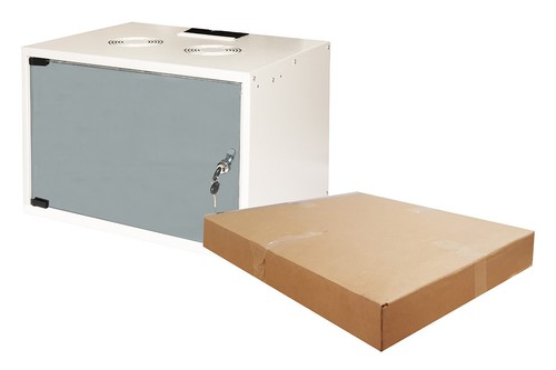 ARMADIO RACK 19" DISASSEMBLATO 6 UNITA' DA MURO PER RETI (A)370 X (L)540 X (P) 4 - Foto 1 di 1