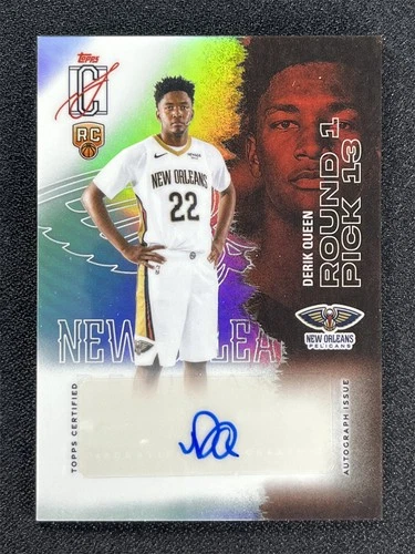 2025 Topps Signature Derik Queen Base (RAW)